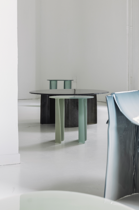 New Wave Stool Duo Green