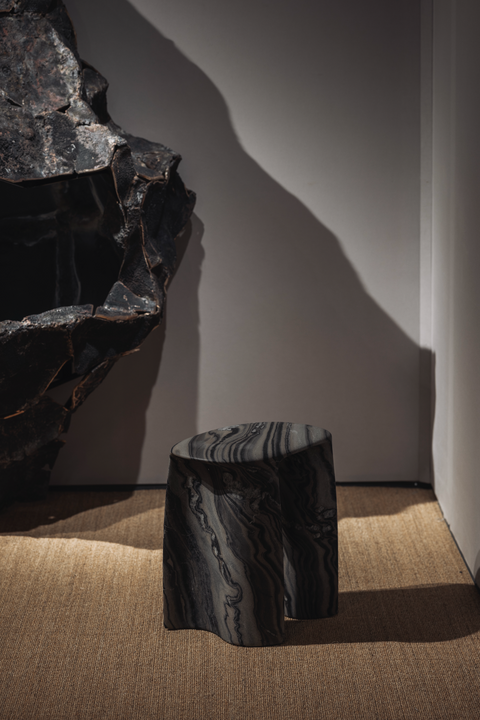 New Wave Stool - Marble