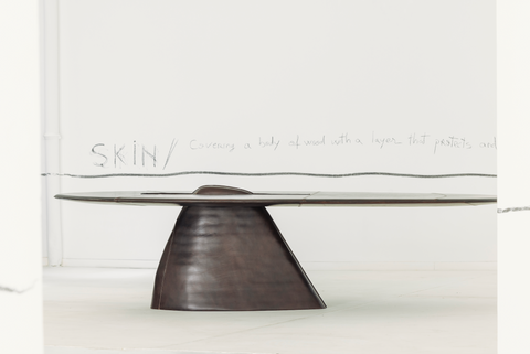 Leather Pico Table