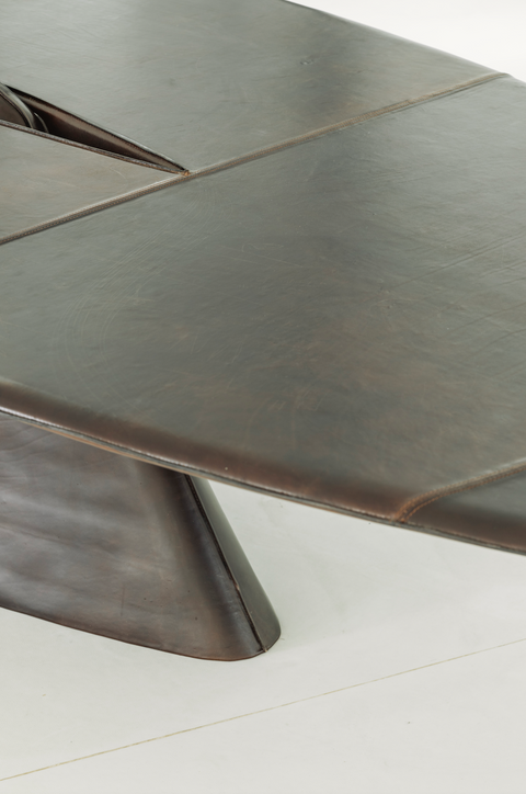 Leather Pico Table