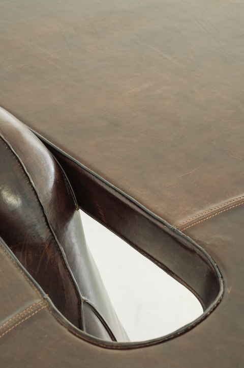 Leather Pico Table