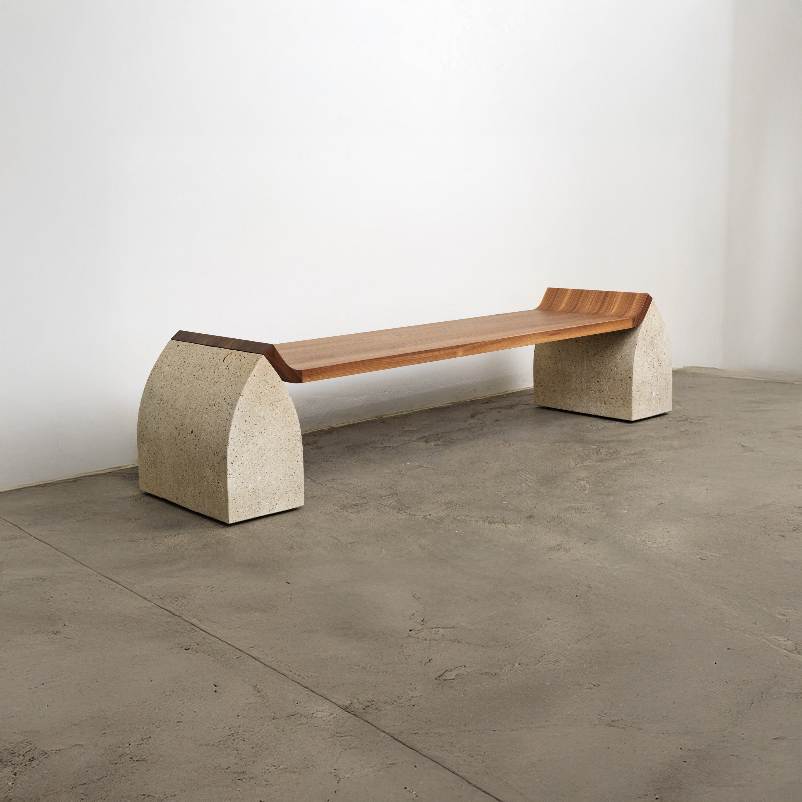 Large Traaf Bench (Walnut) – Objects With Narratives