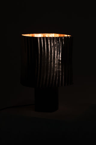 Curoso table lamp - Cast bronze