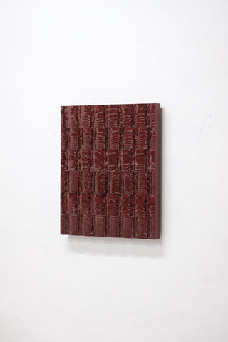 Wallpiece composition 5 - Deep red