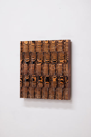 Wallpiece composition 5 - Leopard small