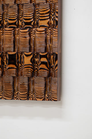 Wallpiece composition 5 - Leopard small