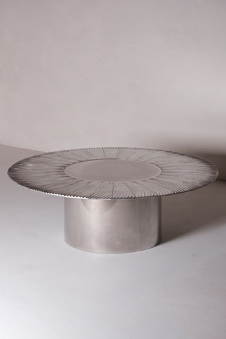 Curoso coffee table - Cast aluminum