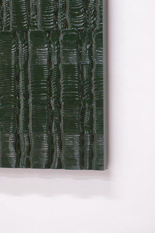 Wallpiece composition 4 - Deep green
