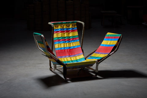 Straps Crane Lounge chair