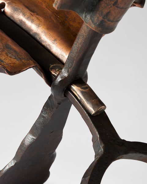 Copper & Steel Chair