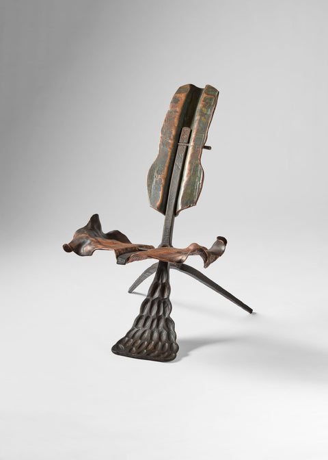 Copper & Steel Chair