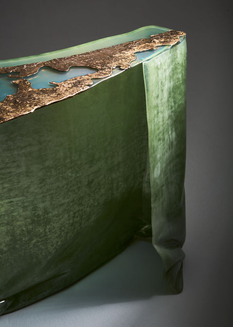Freeform Brown Console