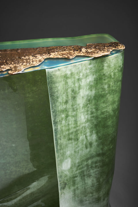 Freeform Brown Console