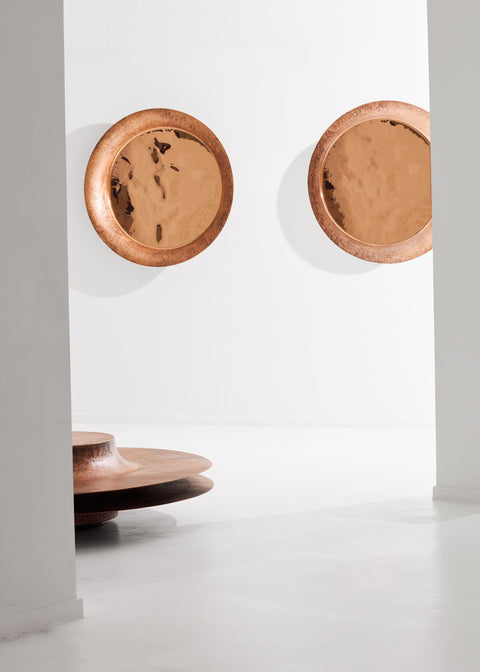 OBJ-08 Wall Mirror Round A&B