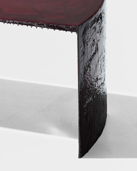 Oxblood Waltz Bench