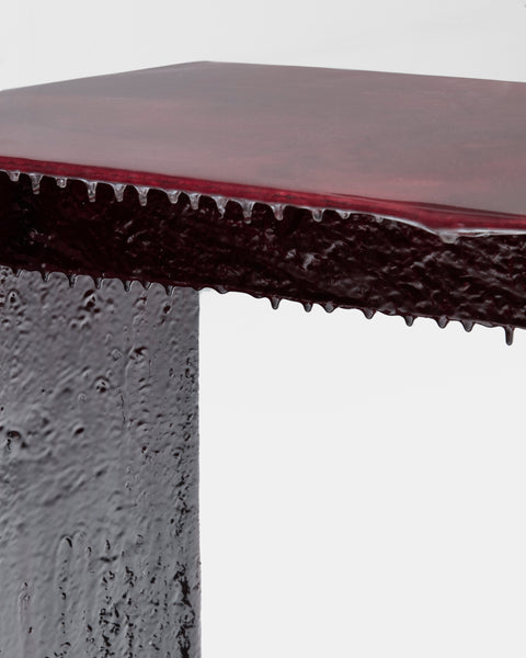 Oxblood Waltz Bench