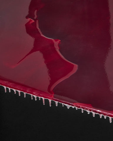 Oxblood Waltz Low Dining Table