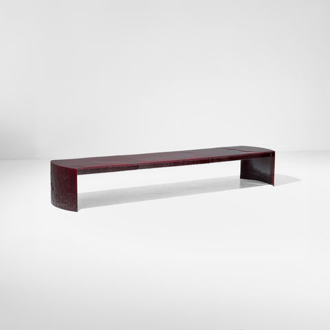 Oxblood Waltz Low Dining Table