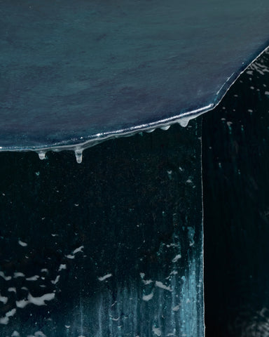 Petrol Waves Stool