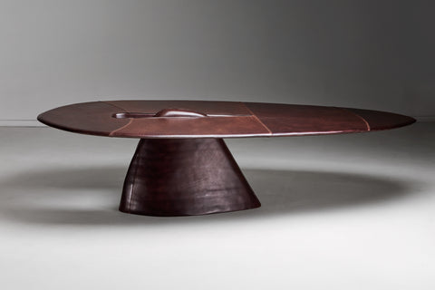 Leather Pico Table