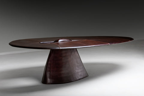 Leather Pico Table