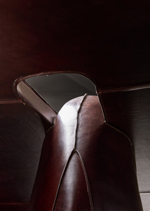 Leather Pico Table