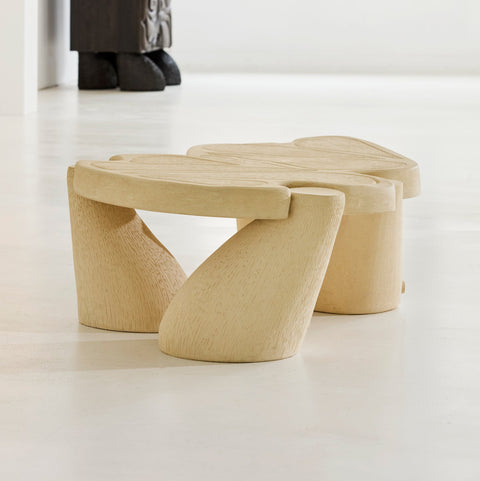 Coffee Table Rhino Ivory Clay