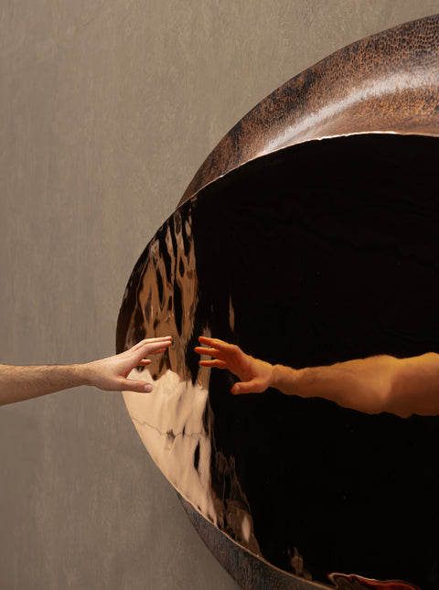 OBJ-08 Wall Oval Mirror (Copy)