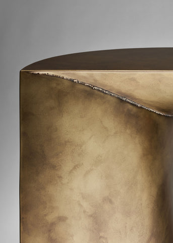 One Curve Console Brass