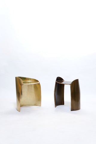 Calle Stool Brass