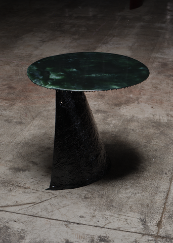 Moss Orbit Side Table