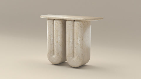 Chubby Console - Stone