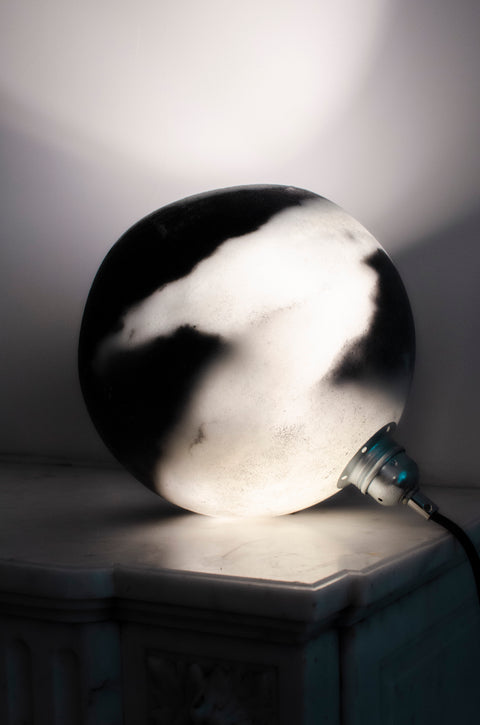 Marbled Salts Eclipse Lamp