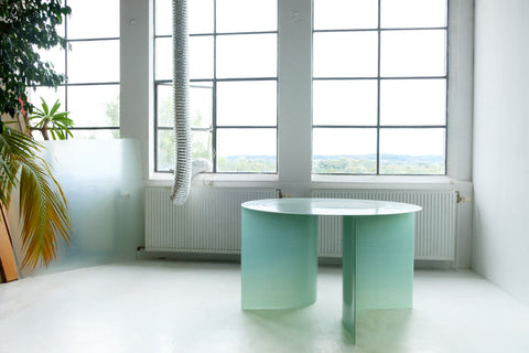 New Wave Round Table Light green